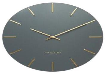 Round Designer Wall Clock, For Home, Office, Specialities : Scratch Proof