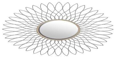 Polished Designer Wall Mirror, For Hotels, Household, Edge Type : Round Edge