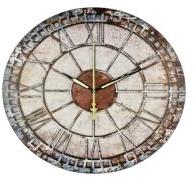 Round Fancy Wall Clock, For Home, Office, Decoration, Specialities : Seamless Design, Fine Finish