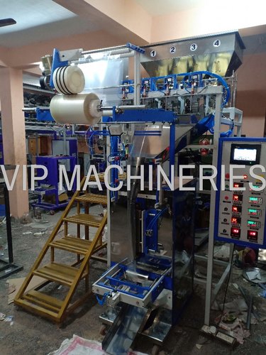 Vip Machineries Electric Popcorn Packing Machine, Capacity : 2000-2500 Pouch Per Hour