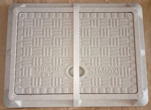 Simtex FRP Gully Cover, Size : 9 X 12 (225 X 300) Inch