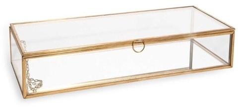 AIC Glass Jewellery Box, For Home Decor, Size : Customized