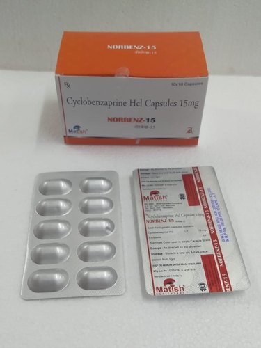 Cyclobenzaprine Hcl Capsule, Packaging Type : Box