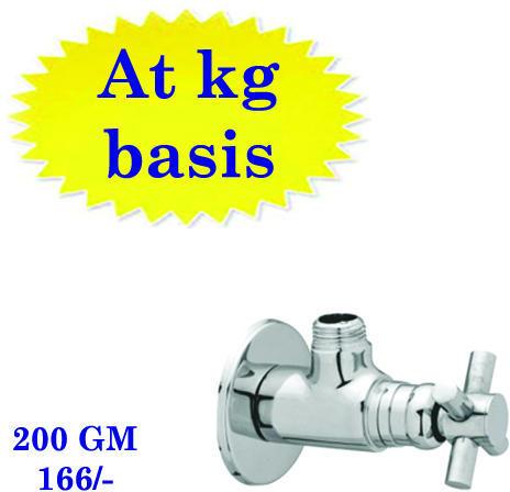 SANYA 200gm Brass Budget Angle Valve, For BATHROOM