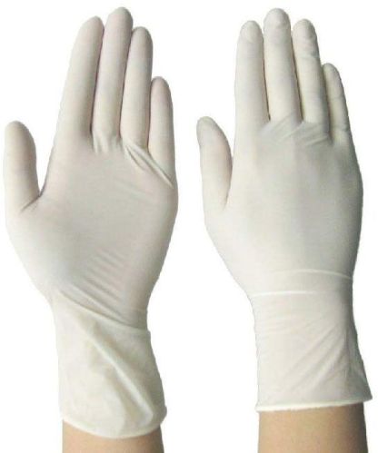 Latex Sterile Powdered Surgical Gloves, For Hospital, Size : Standard