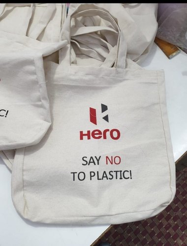 Plain Canvas Shopping Bags, Size : 18 Inch