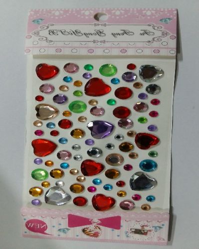 Heart Crystal Sticker