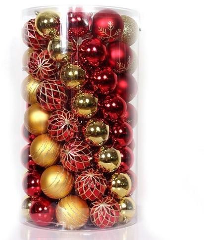Shatterproof Christmas Ball Ornament Set