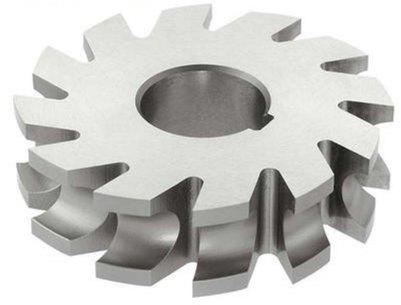 Round High Speed Steel Concave Milling Cutter, Color : Silver
