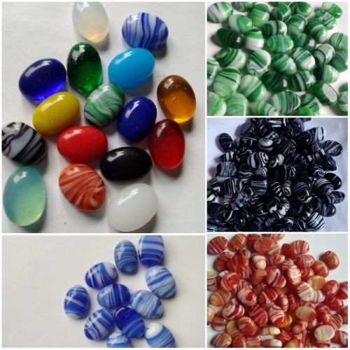 Glass Pota Stone, For Jewellery, Bands, Size : 10×14, 12×16