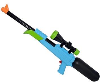 PVC Plastic Body Pressure Water Gun