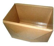 Printed Cardboard Laminated Corrugated Box, Color : Brown