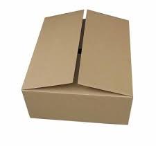 Duplex Board Plain Corrugated Box, For Food Packaging, Goods Packaging, Size : 18x18x9inxh, 20x20x10inch