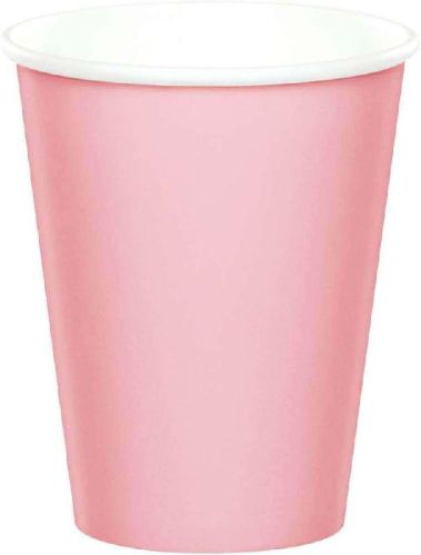 Flamingo Pink Paper Cups, Size : 270 Ml