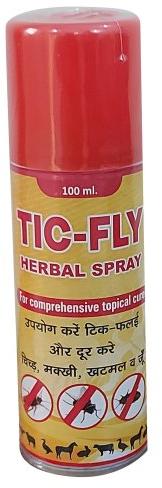 Tic-Fly Herbal Spray, Form : Liquid