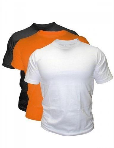 Mens Half Sleeve Round Neck T-shirts, Size : XL, XXL