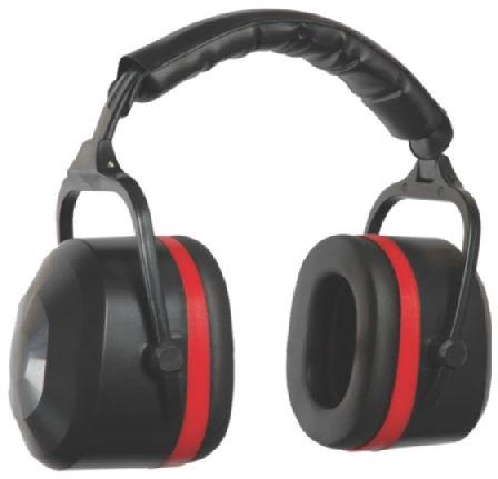 SST Plain Plastic Folding Ear Safety Muffs, Technics : Machine Made