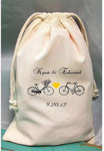 Royal Fabric Printed Promotional Potli Bags, Color : Off White