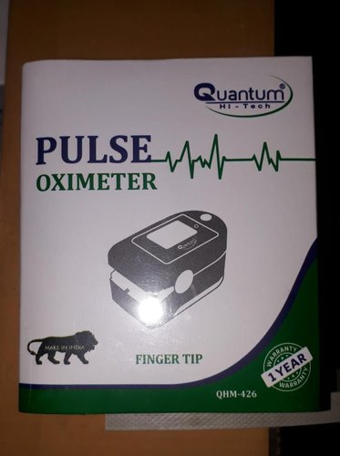 Quantum Pulse Oximeter, For Medical Use, Certification : CE Certified, ISO Certified