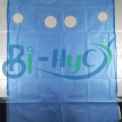 Bi-HyC Femoral Radial Drape, Color : Medical Blue