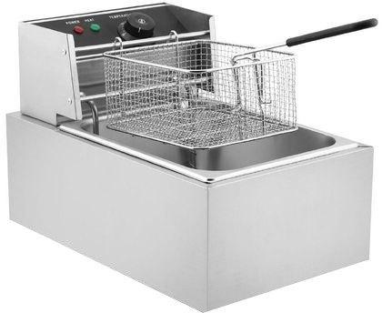 Stainless Steel Deep Fat Fryer, Shape : Rectangular