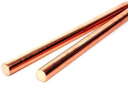 Yash Round Copper Rods, For Industrial, Feature : Fine Finishing