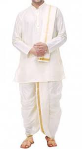 Cotton Plain Mens Dhoti Kurta, Technics : Machine Made