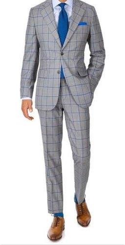 Polester Plain Mens Formal Suit, Technics : Machine Made