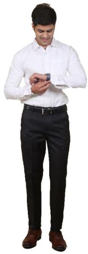 Plain Cotton T011 Mens Trouser, Technics : Machine Made