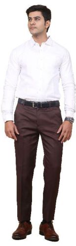 Plain Cotton T015 Mens Trouser, Technics : Machine Made