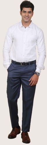 Plain Cotton T016 Mens Trouser, Technics : Machine Made