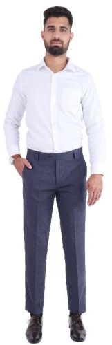 Plain T022 Mens Trouser, Length : Full Length
