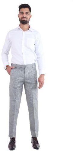 Plain T023 Mens Trouser, Length : Full Length