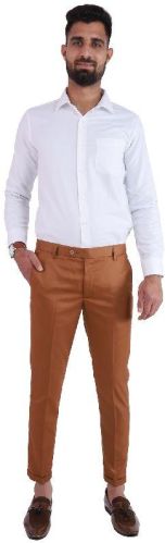 Plain T030 Mens Trouser, Length : Full Length