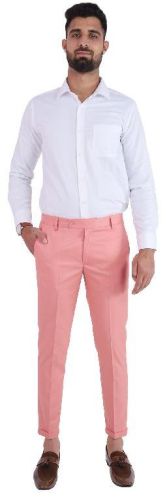 Plain T031 Mens Trouser, Length : Full Length