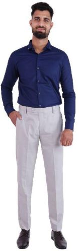 Plain T045 Mens Trouser, Length : Full Length