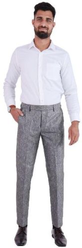 Plain T046 Mens Trouser, Length : Full Length