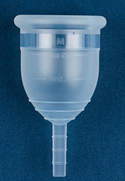 Soft Feminine Hygiene Menstrual Cup, Size : Medium