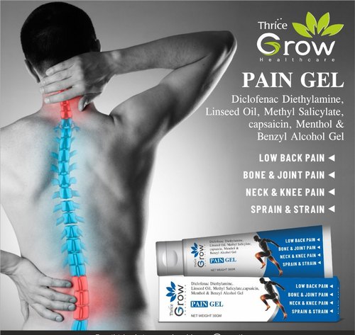 Diclofenac Pain Gel, Packaging Size : 30 Grams