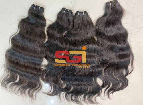 Natural Hair Extension, For Parlour, Personal, Style : Curly, Straight, Wavy