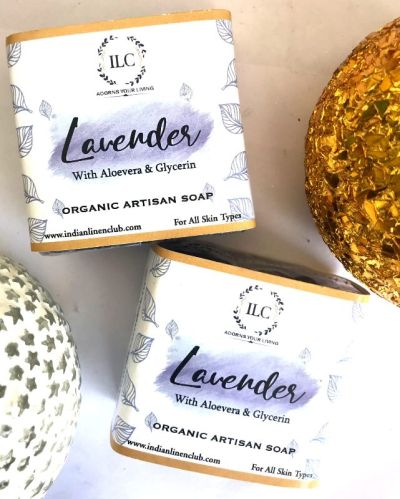 Lavender With Aloe Vera & Glycerin Organic Artisan Soap