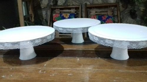 Polished Birthday Metal Cake Stand, For Exhibition Display, Hotel, Mall, Office, Shoping Center, Trade Fair