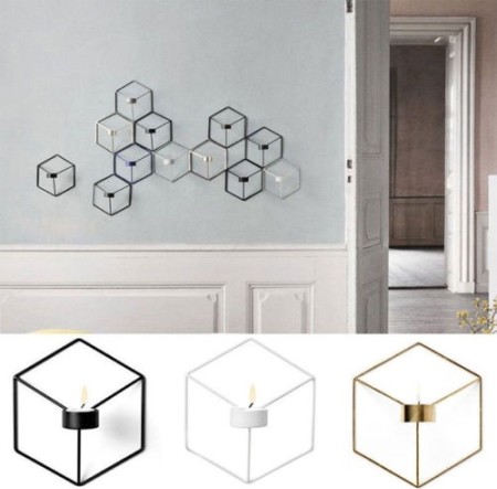 Iron Wall Decoration Tea Light, For Church, Certification : ISI Certified