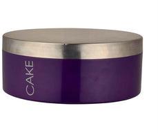 JAGDAMBA Stainless Steel Polished Sober Cake Tin, Pattern : Printed