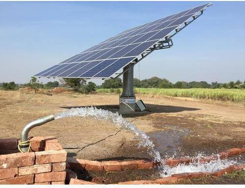 Chrome Finish Electric Stainless Steel Solar Water Pump, For Agricultural, Certification : CE Certified