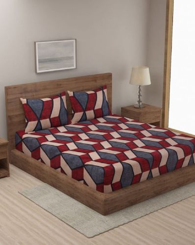 Growing Decorishing Polycotton Bedsheets, Size : Multisizes, Double