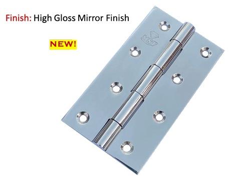 High Gloss Stainless Steel Hinges, For Furniture Fittings, Door Fittings