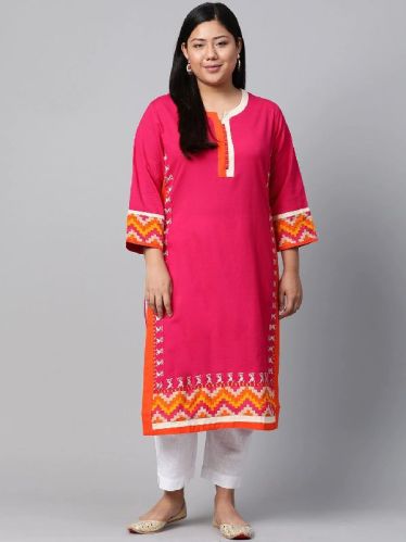 Divena Plus Size Kurti, Age Group : Adults