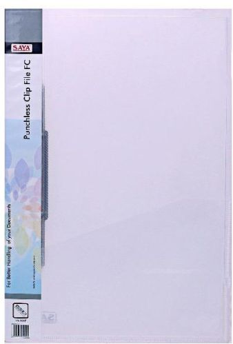 Saya Punchless Clip File Classic-FS, For Colleges, Office, School, Home, Feature : Durability, Good Quality