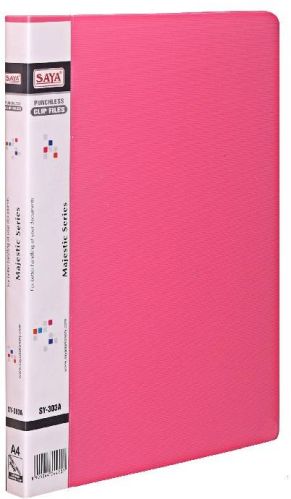 Saya Spring Transfer Clip File Vibrant-A4, For Colleges, Office, School, Feature : Durability, Good Quality